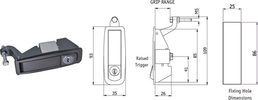 Zpadky s rukojet a spout